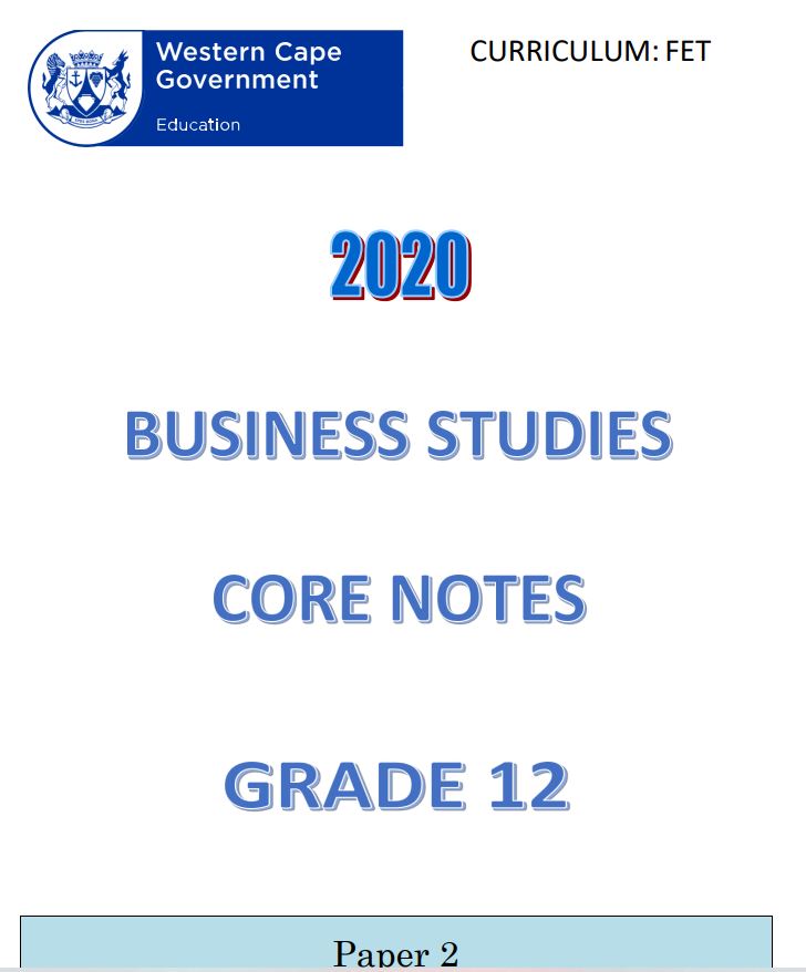 business ventures essay grade 12